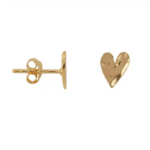 Oorbellen Hammered Heart Stud