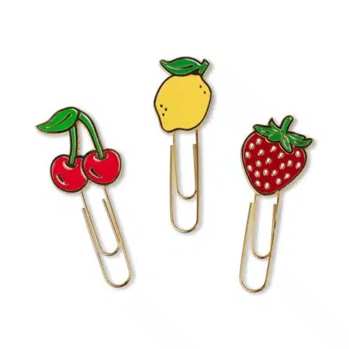 Paperclips Set/3 Fruit