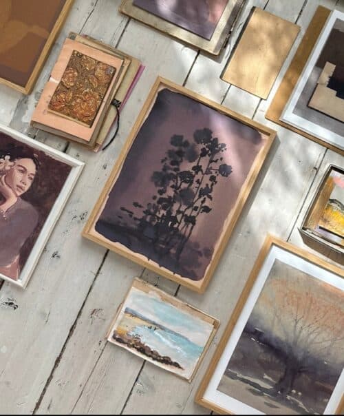 Poster Chocolate Flowers 30x40