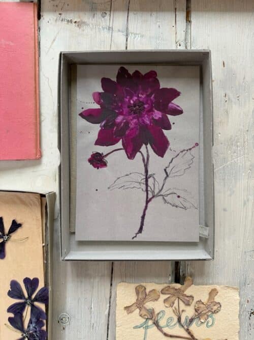 Poster Dahlia A5