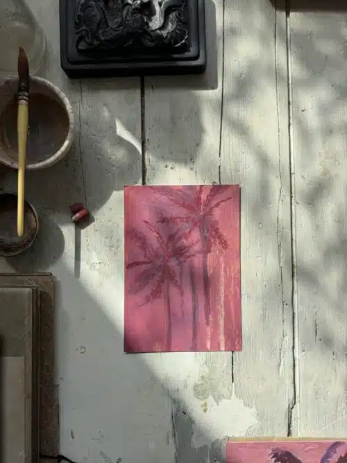 Poster Evening Glow A5