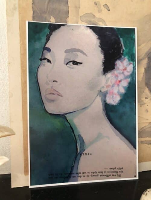 Poster Korean Flowers A5