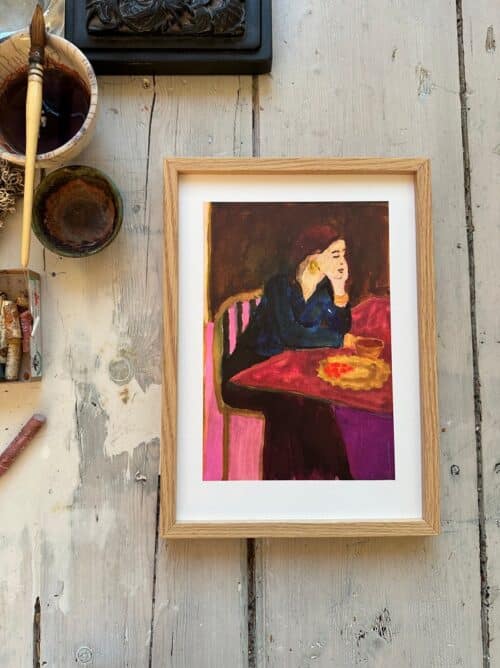 Poster Lemon Raspberry Pie A4