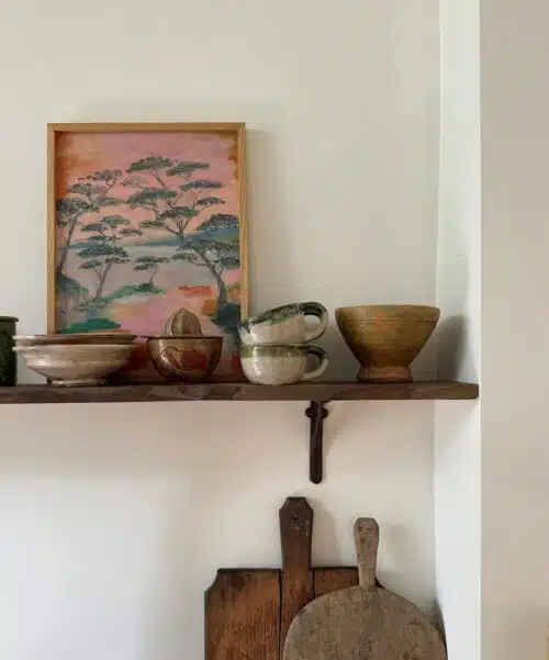 Poster Sur La Cote Francaise 30x40