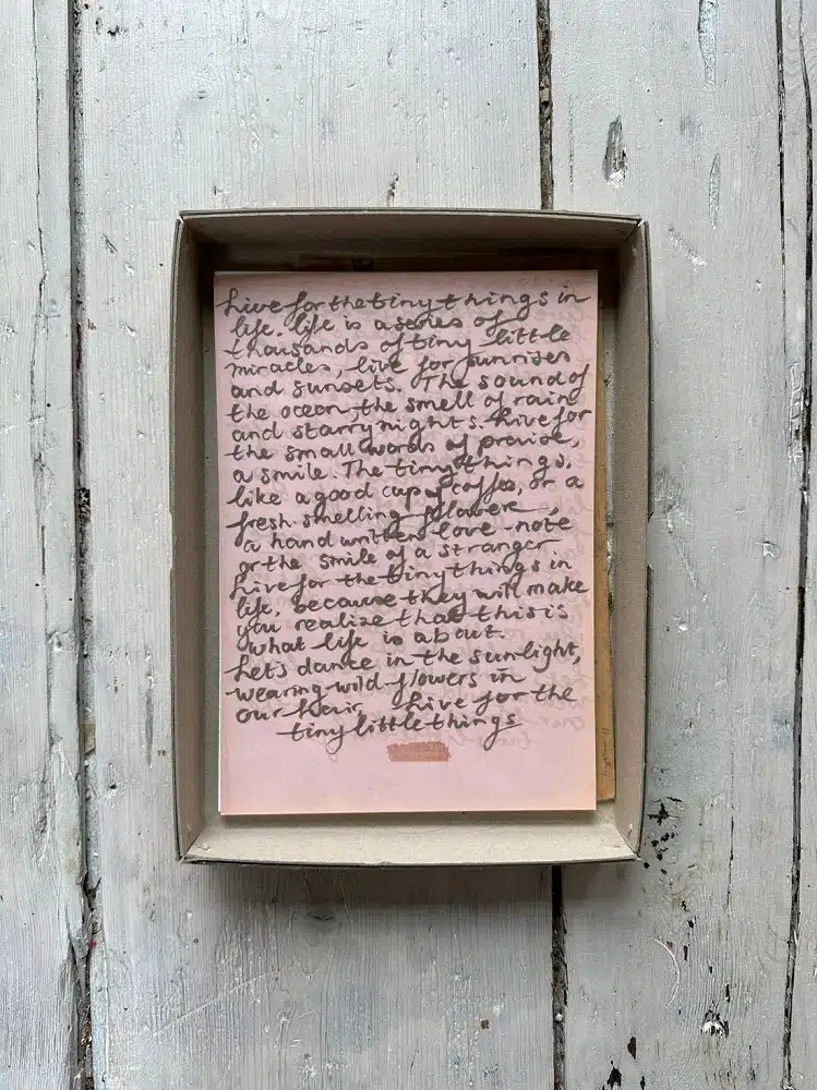 Poster Tiny Little Things A5