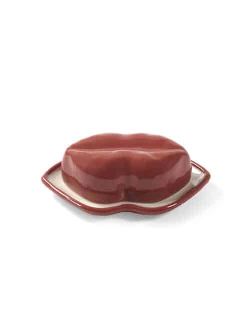 Schaal met deksel Lips Les Objets Mouleversants