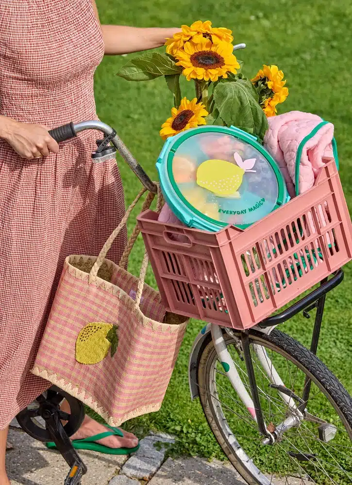 Serveerschaal met vakjes - Citroen