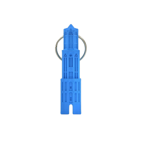 Sleutelhanger Dom Mini Blauw 3D