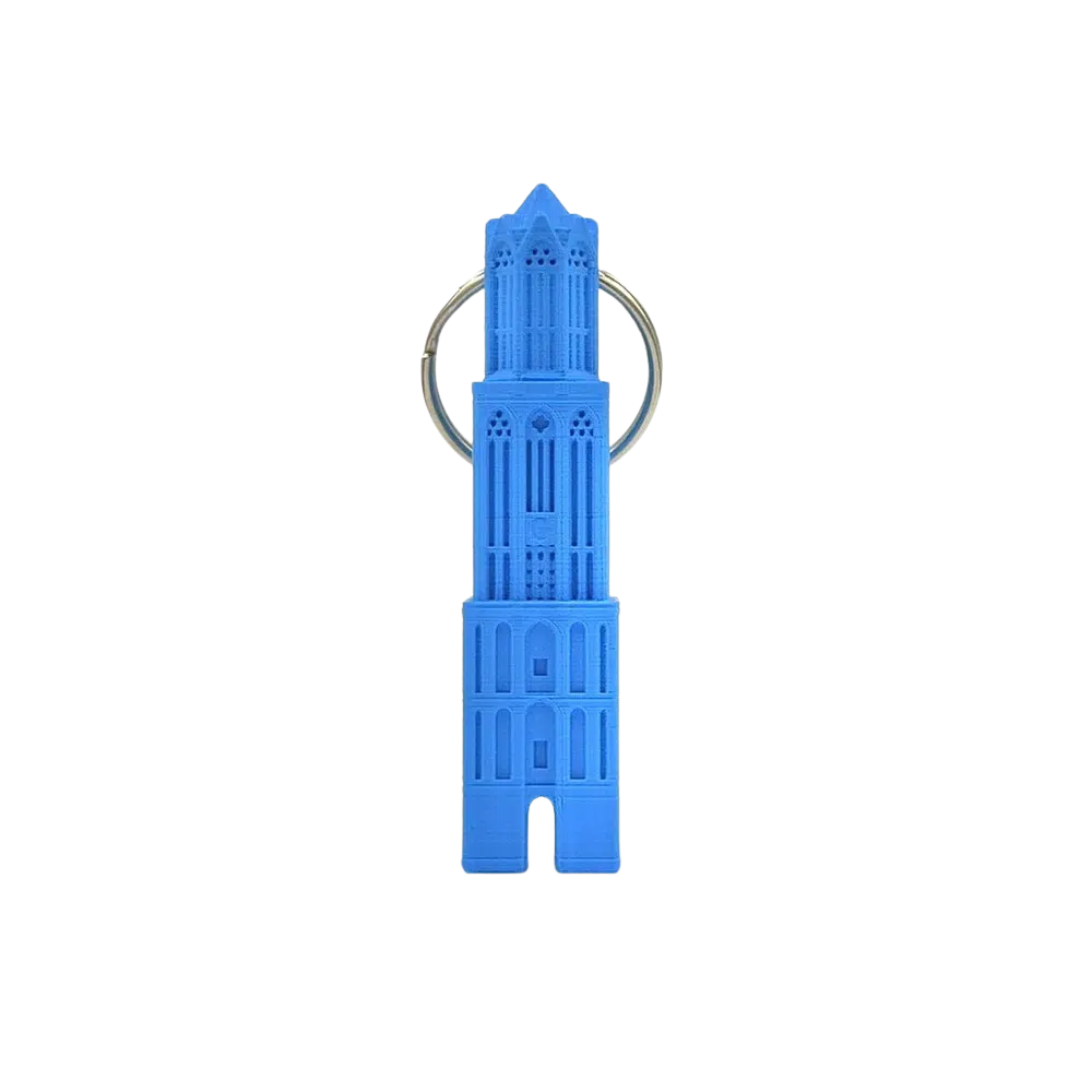Sleutelhanger Dom Mini Blauw 3D