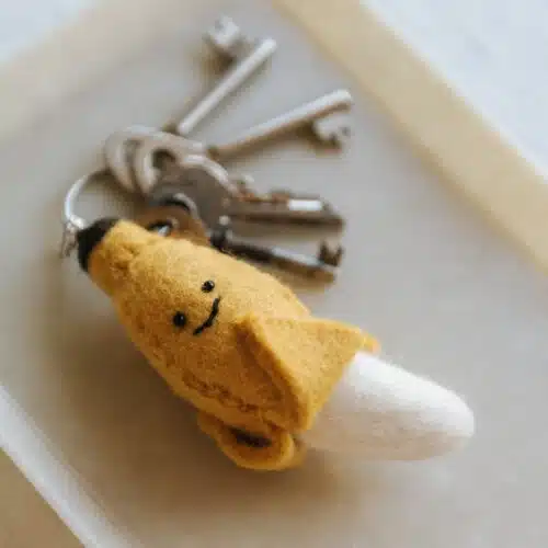 Sleutelhanger Vilt Banaan