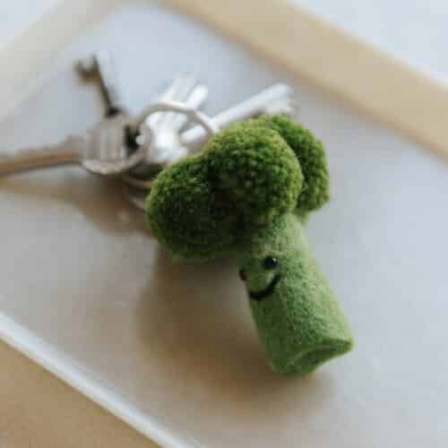Sleutelhanger Vilt Broccoli