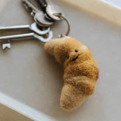 Sleutelhanger Vilt Croissant
