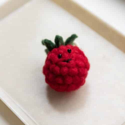 Sleutelhanger Vilt Framboos