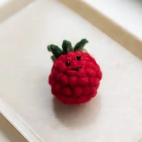 Sleutelhanger Vilt Framboos