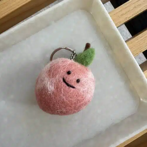 Sleutelhanger Vilt Perzik