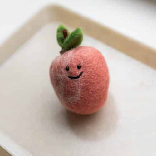 Sleutelhanger Vilt Perzik