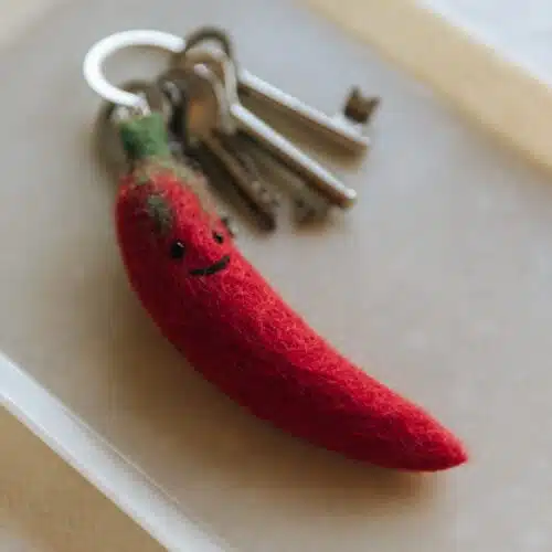 Sleutelhanger Vilt Rode Peper