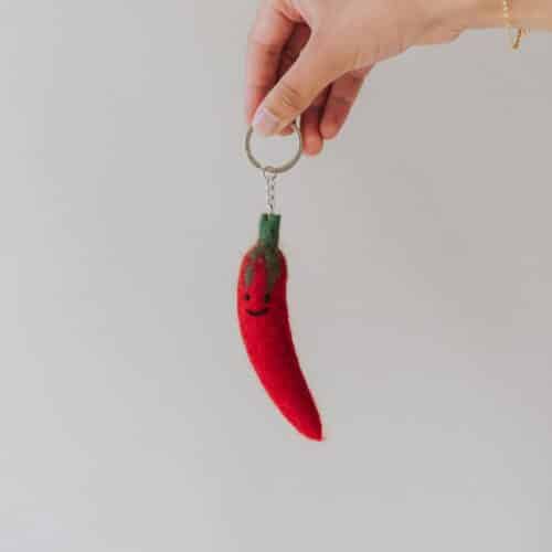 Sleutelhanger Vilt Rode Peper