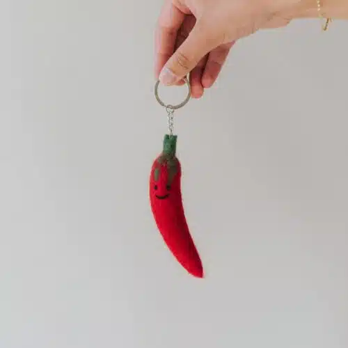 Sleutelhanger Vilt Rode Peper