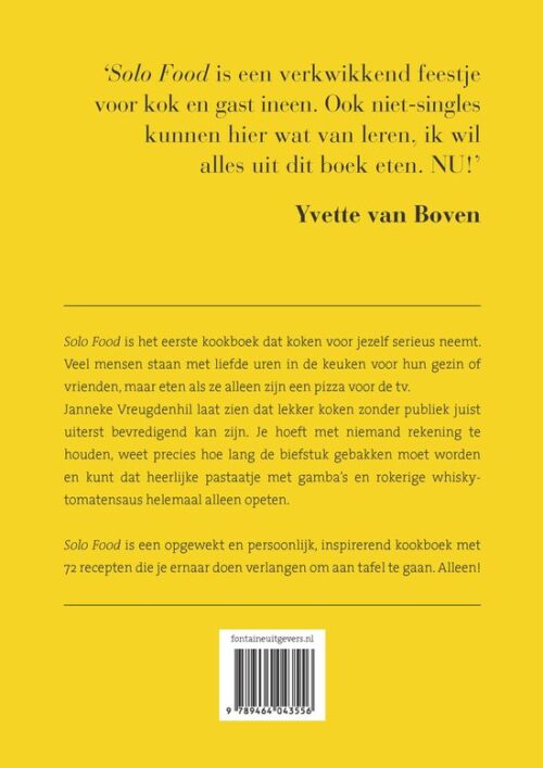 Solo Food - Janneke Vreugdenhil