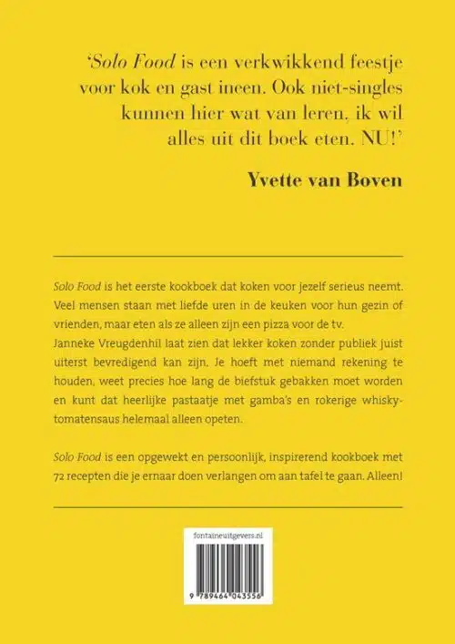 Solo Food - Janneke Vreugdenhil