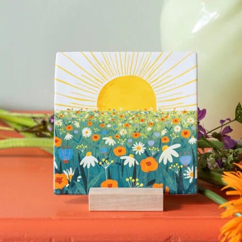 Storytile The sun will shine on you 13x13cm