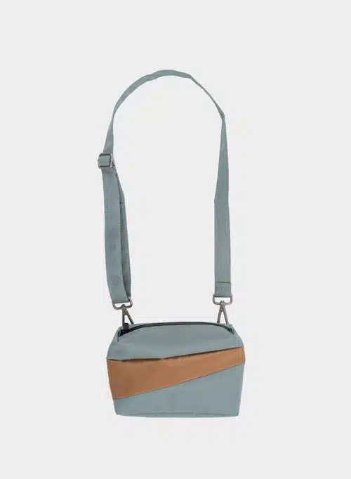The New Bum Bag Small Grey & Camel