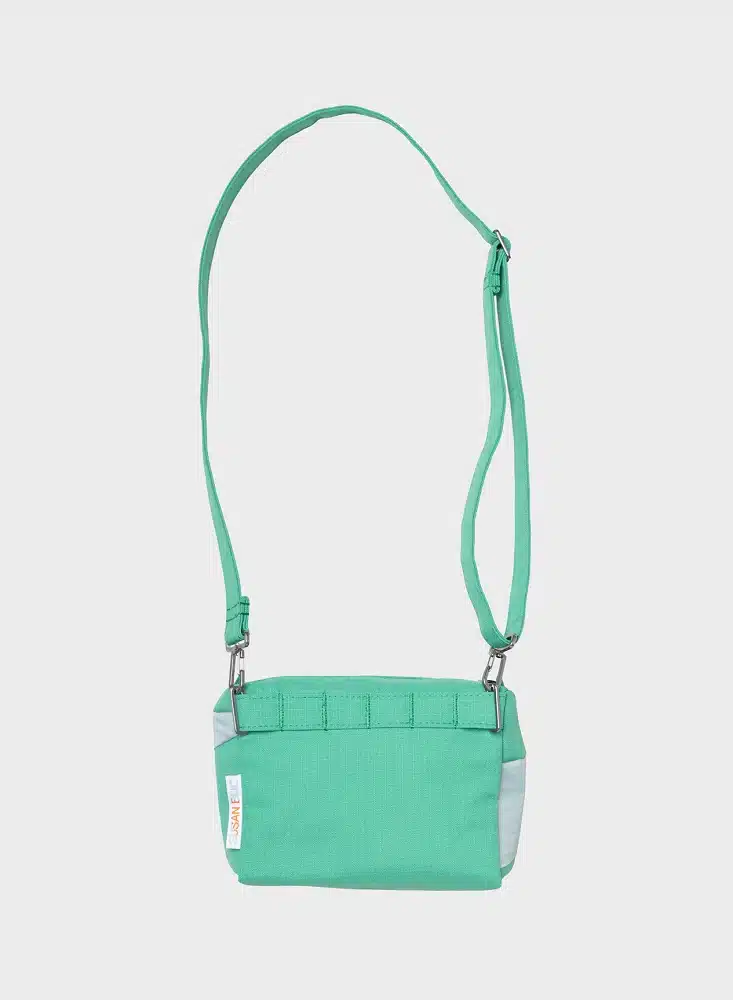 The New Bum Bag Small Holly Green & Surf Spray