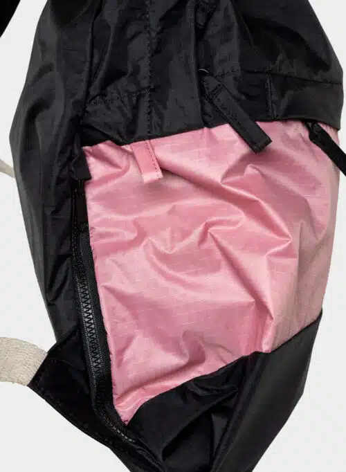 The New Foldable Backpack Medium Black & Pink Panther