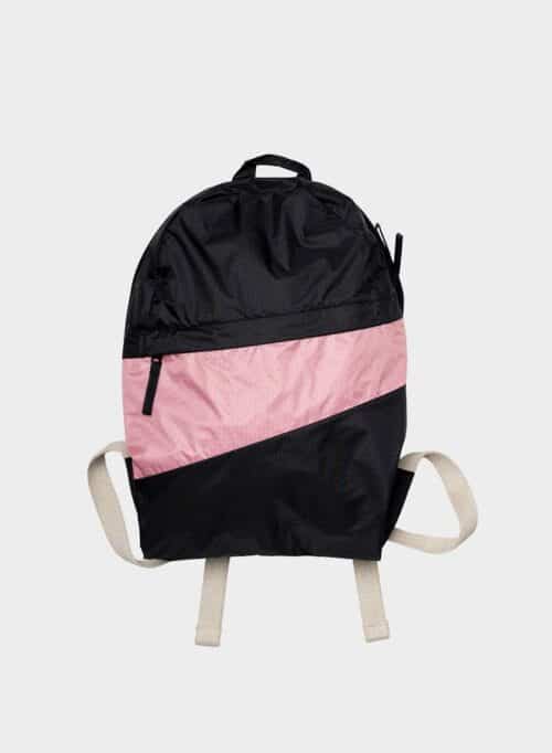 The New Foldable Backpack Medium Black & Pink Panther