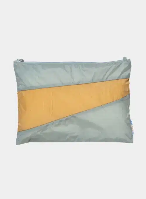 The New Pouch Large Grey&Camel