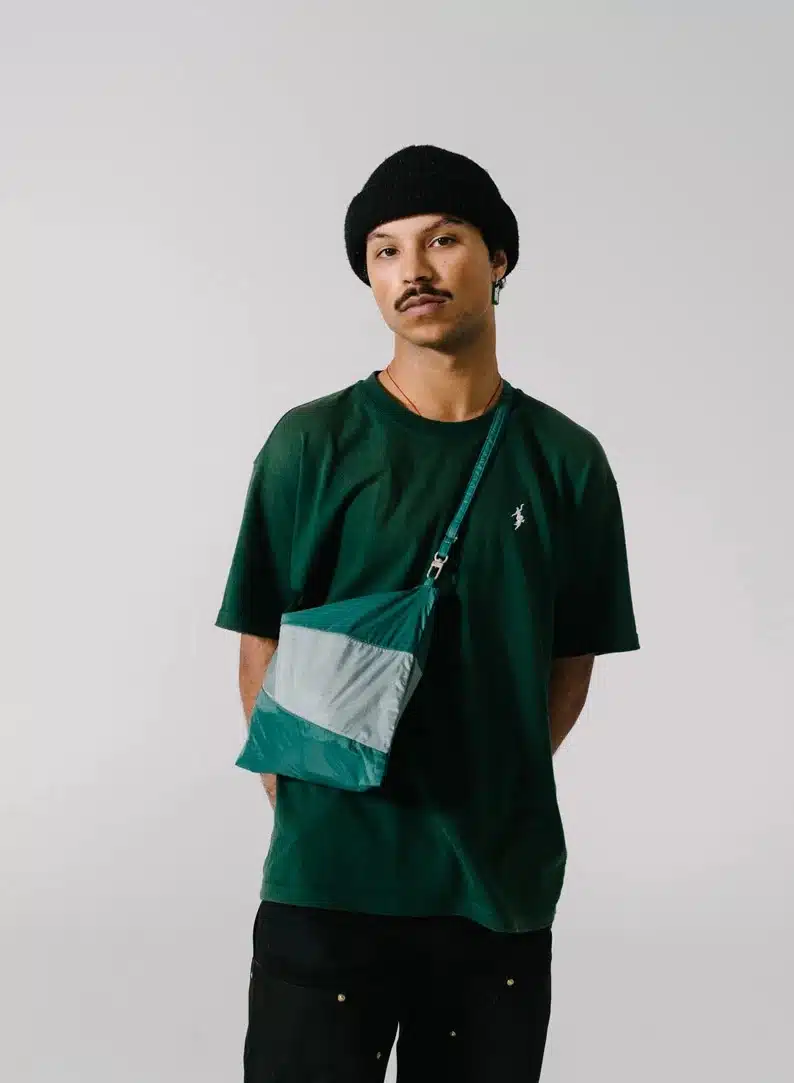 The New Pouch Large Pine&Grey