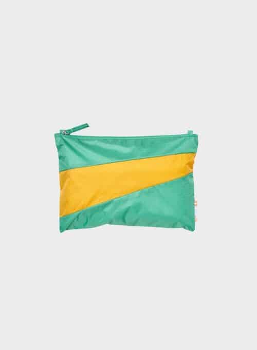 The New Pouch Medium Holly Green & Calendula