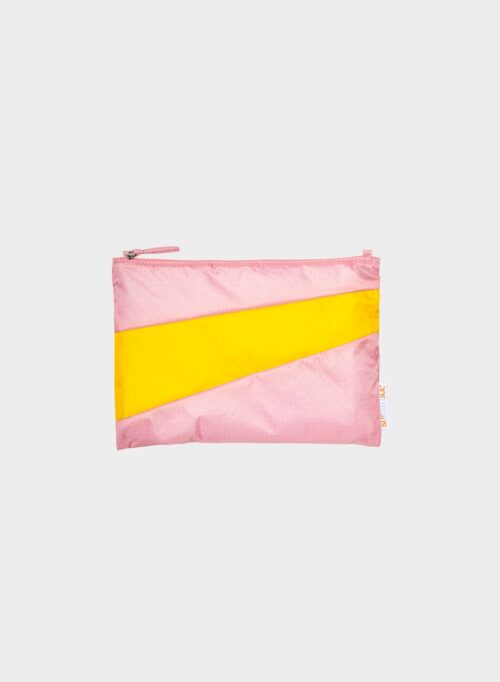 The New Pouch Medium Pink Panther & Sunflower