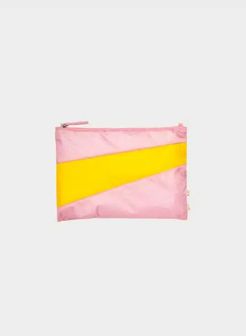 The New Pouch Medium Pink Panther & Sunflower