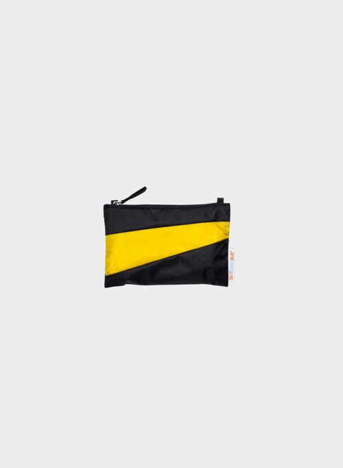The New Pouch Small Black & Sunflower