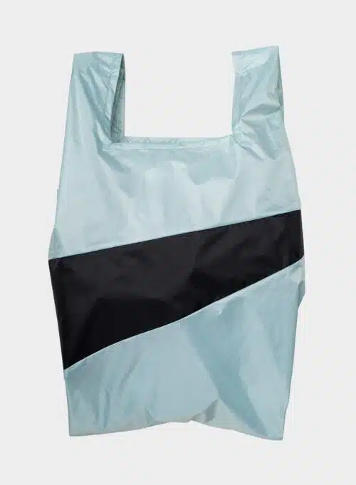 The New Shopping Bag Large Surf Spray & Black