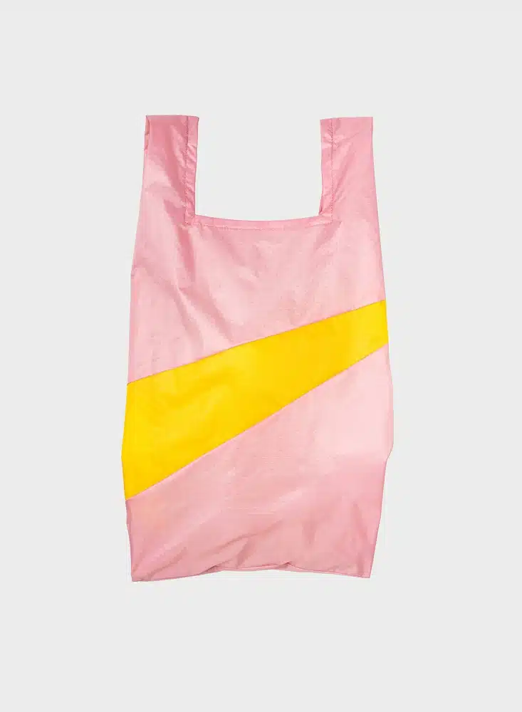 The New Shopping Bag Medium Pink Panther & Sunflower