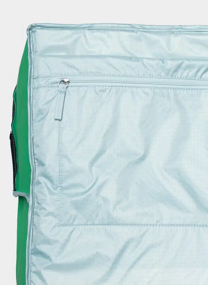 The New Tote Bag Large Holly Green & Surf Spray