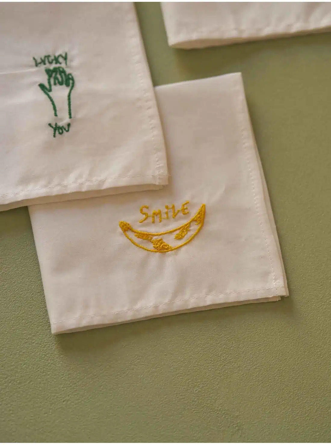 Zakdoek biolosch katoen Smile