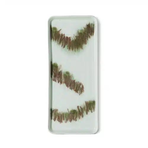 70's Ceramics Cake Tray Tide