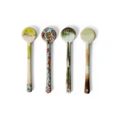 70's Ceramics Spoons M Set/4 - Blend
