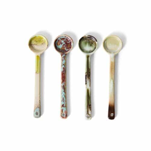 70's Ceramics Spoons M Set/4 - Blend