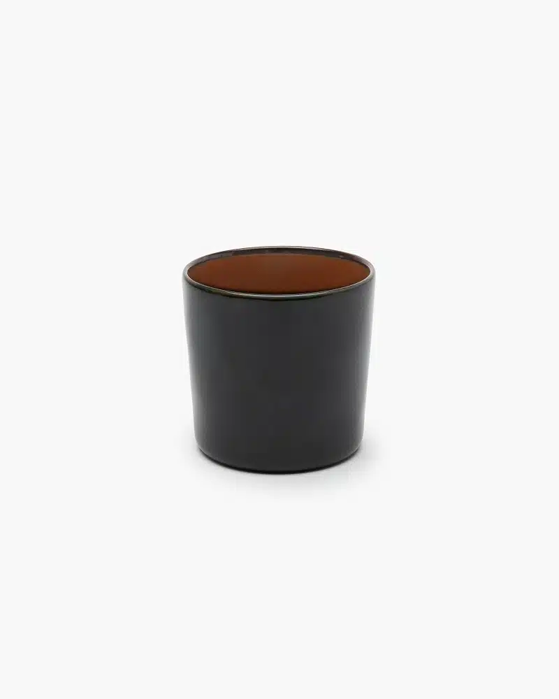 ALG Terres de Rêves - Beker M Cylinder Hoog - Darkblue/Rust