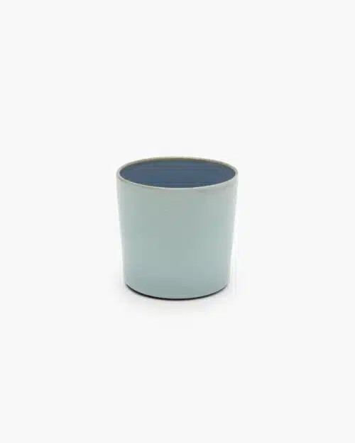 ALG Terres de Rêves - Beker M Cylinder Hoog - Lightblue/Smokeyblue