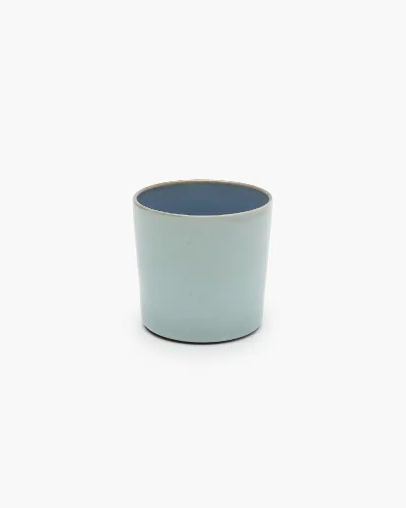 ALG Terres de Rêves - Beker M Cylinder Hoog - Lightblue/Smokeyblue