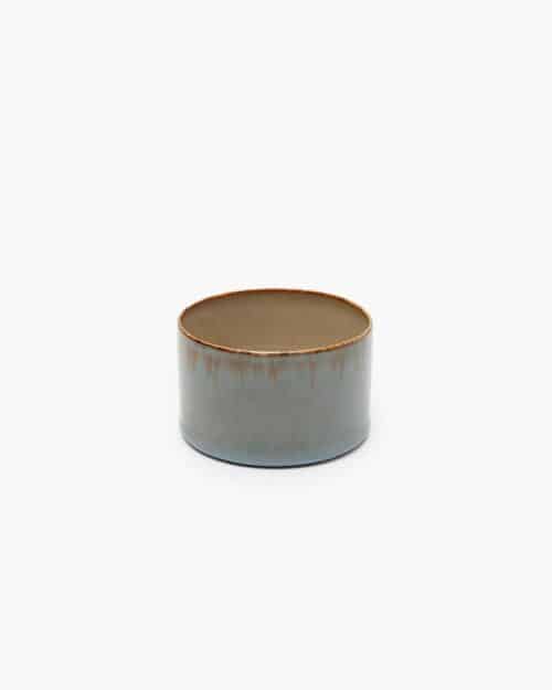 ALG Terres de Rêves - Beker S Laag Cylinder - Smokeyblue/Misty grey