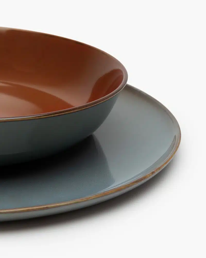ALG Terres de Rêves - Diep Bord M 21cm - Rust/Smokeyblue
