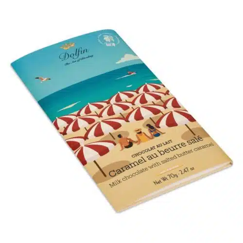 Chocoladereep Melk Gezouten boter Caramel Vintage Summer