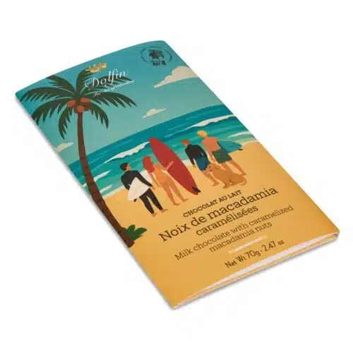 Chocoladereep Melk Macademia Caramel Vintage Summer